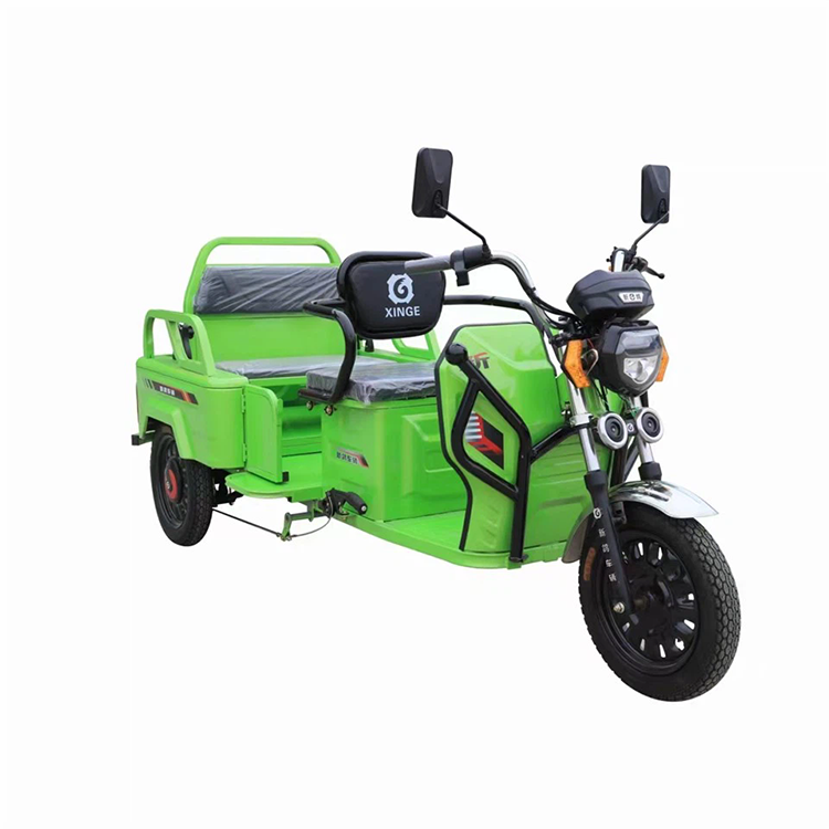 Novo modelo de caminhão elétrico triciclo