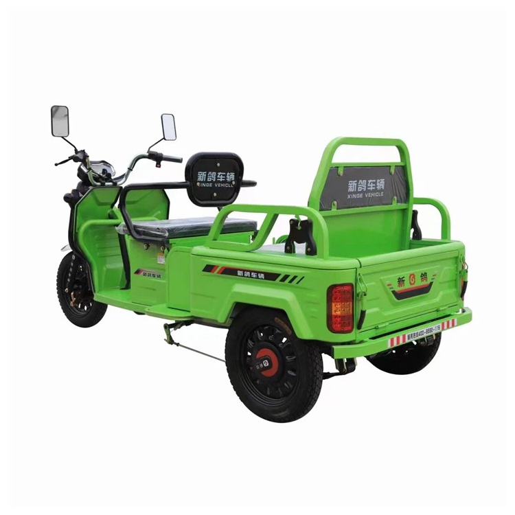 Novo modelo de caminhão elétrico triciclo